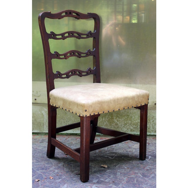 Brown Mid 18th Century English George III Side Chair For Sale - Image 8 of 8