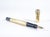 Standard fountain pen with recessed nib, 18k gold plated, with case. Germany. 1920s/1930s origin germany period...