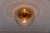 Mushroom Shaped Glass Lamp in Gold, Germany, 1960s For Sale - Image 9 of 11
