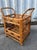 Mid Century Coastal Style Rattan Dry Bar/ Serving Cart. Circa 1970s For Sale In Miami - Image 6 of 12