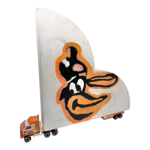 Bruce Houston Baltimore Oriole Fan Truck