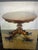 Victorian 1880's Antique Figured Walnut Pedestal Table For Sale - Image 3 of 4