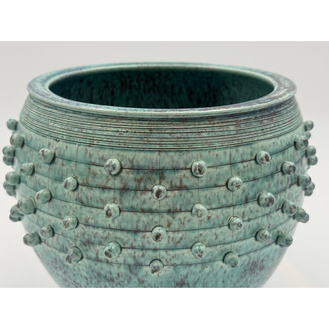 Vintage Decorative Bowl With Spikes Details For Sale In Miami - Image 6 of 6
