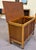 Vintage Oak Lift Top Blanket Chest / Toy Chest c.1940 For Sale - Image 9 of 11