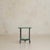 French Two-Tier Iron + Chiseled Glass Side Table, 1960s For Sale - Image 4 of 11