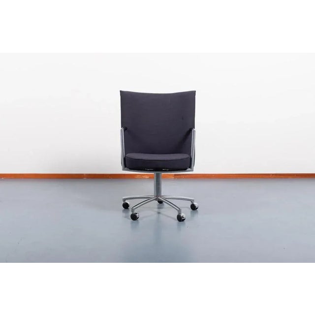 Partner Desk Chair by Johannes Foersom & Peter Hiort-Lorentzen for Erik Jorgensen For Sale - Image 3 of 12