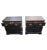 1950s Pair of Mastercraft Ebonized Chippendale Solid Pine Side Cabinets, Nightstands For Sale In Washington DC - Image 6 of 12