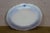 Antique w.h. Grindley Flow Blue Oval Porcelain Platter Tray Centerpiece England For Sale - Image 11 of 12
