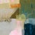 2020s Christiane Corcelle "Shades of Blue in Chefchaouen" Mixed Media on Cradled Board, Small Abstract Painting in Blue, Teal and Pink, 2021 For Sale - Image 5 of 8