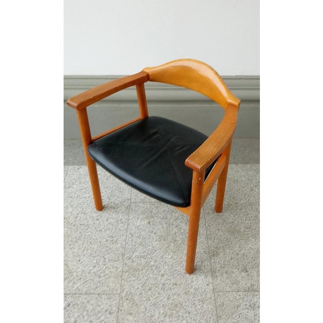 Desk and Chair in Oregon-Pine by Andreas Hansen for Hadsten, Set of 2 For Sale - Image 17 of 18