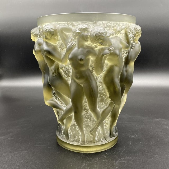 Bacchantes Vase in Gray Glass, 1924 For Sale - Image 16 of 16
