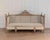 A fine period Gustavian sofa dating to circa 1780, retaining its original painted surface, carefully scraped back to...