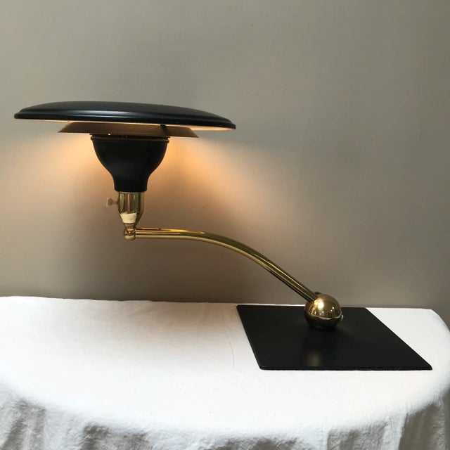 Mid-Century Modern Wheeler Sight Light Desk Lamp by Leroy Doane For Sale - Image 9 of 9