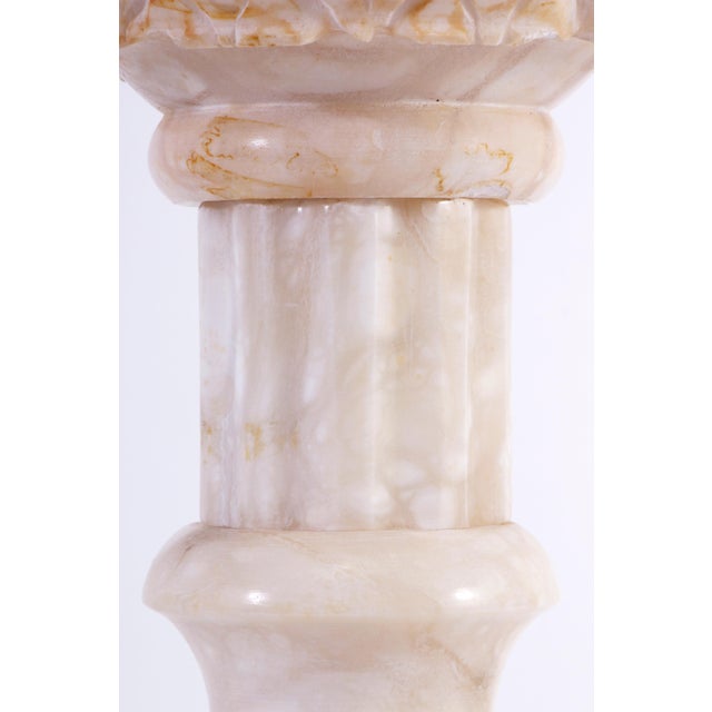 Italian Marble Column with Lighting, 1950s For Sale - Image 12 of 18