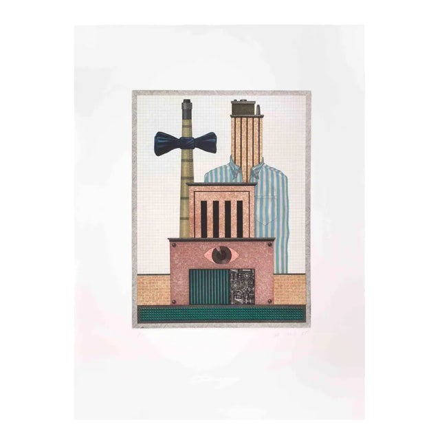 Fifo Stricker, Brauerei, Aquatint and Etching, 1985 For Sale