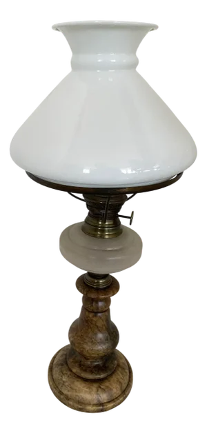 Stone Oil Lamp from Kosmos-Brenner, 19th Century
