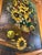 Mid 20th Century Framed, Signed Oil on Canvas Painting, Still-Life of Sunflowers For Sale - Image 11 of 12