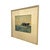 Original Wwii Us Navy Pc-571 Submarine Chaser Gouache Painting – Vintage Framed Maritime Military Art. For Sale In Seattle - Image 6 of 8