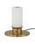 Metal Currey & Company Galavant Brass Cordless Table Lamp For Sale - Image 7 of 7