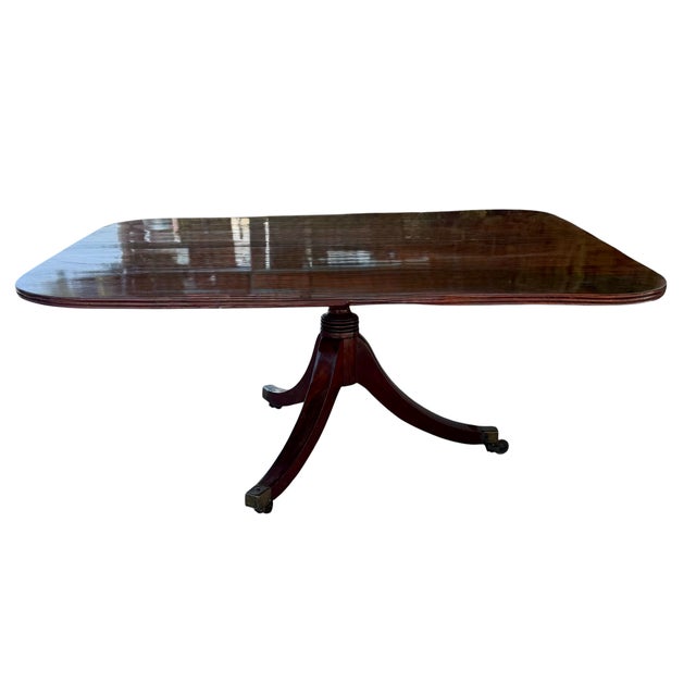 Antique Early 19th C Regency Mahogany Cocktail Table For Sale - Image 4 of 4