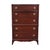 Traditional Huntley Furniture Solid Mahogany Traditional Duncan Phyfe Style 34" Chest of Drawers 1850 For Sale - Image 3 of 14