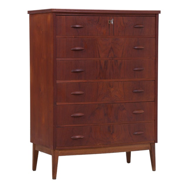 Vintage Danish Commode in Teak, 1960s For Sale