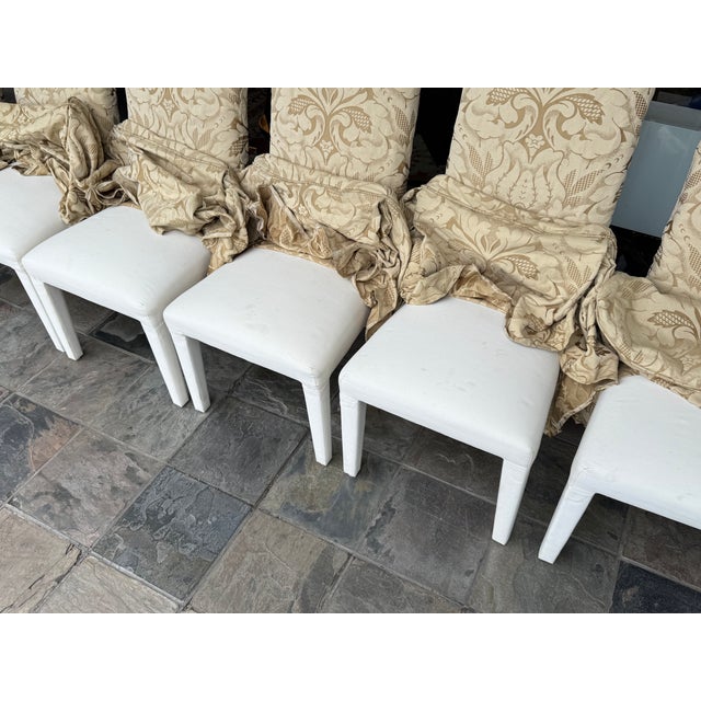 Sunrise Home Slipper Style Dining Side Chairs, Set of Eight For Sale - Image 13 of 17