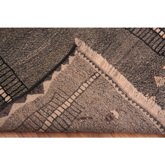 Mid 20th Century Nazmiyal Collection Vintage Persian Gabbeh Rug For Sale - Image 5 of 5