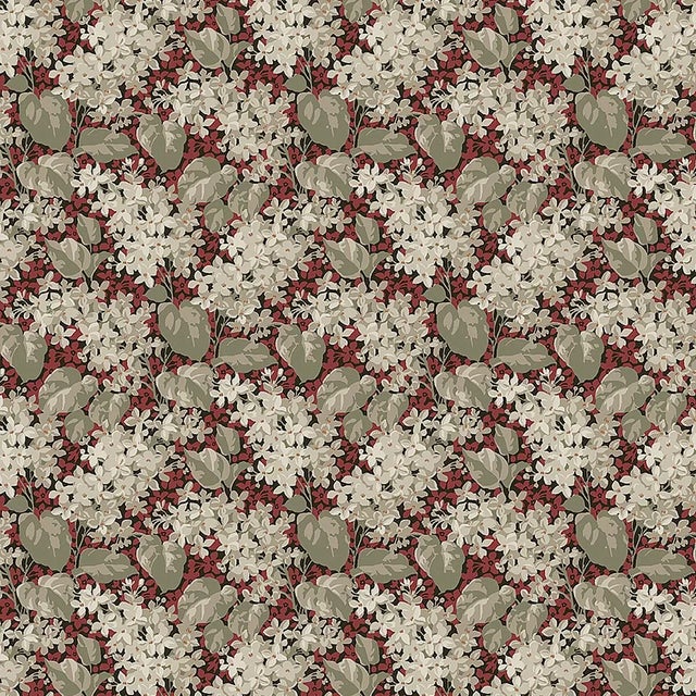 2020s Sample - Boråstapeter Aratorp Wallpaper in Red For Sale - Image 5 of 5