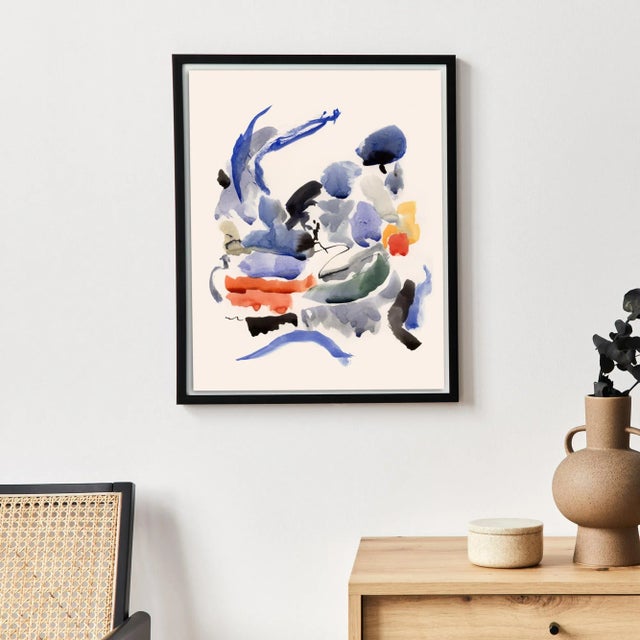 Not Yet Made - Made To Order "Blue Notes No. 6", Midcentury Abstract Painting - 24" X 30" For Sale - Image 5 of 6