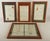 American Early 20th Century Framed and Illuminated Geometry Equations in Ink and Watercolor - Set of 9 For Sale - Image 3 of 7