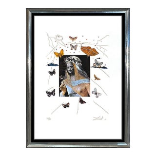 1970s Surrealist Portrait of Dali, Salvador Dalí For Sale