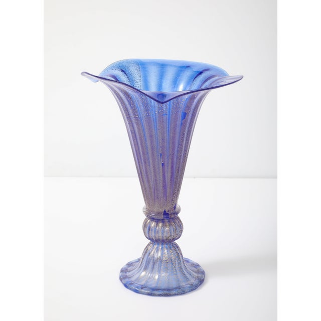 1950s Murano Glass Decorative Vase 1950's Design For Sale - Image 5 of 8