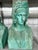 Plastic Verdigris Sculptural Replica Casts of Roman Flavian Figures - A Pair For Sale - Image 7 of 11