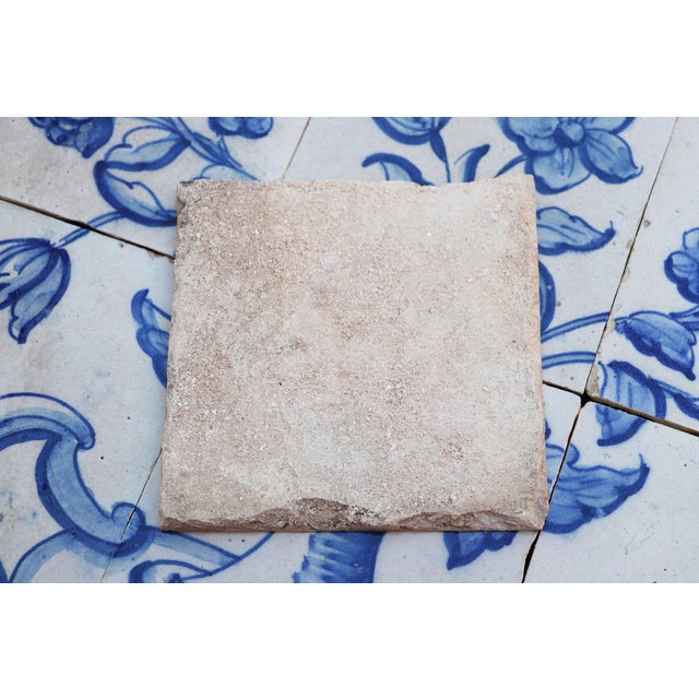 Tile Mural Panel Depicting a Vase With Baroque Flowers, Portuguese, 18th Century For Sale - Image 12 of 12