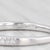 Metal Scott Kay Diamond Wedding Band 14k White Gold Size 6.5 Stackable Ring For Sale - Image 7 of 9