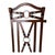 Brown Manner of Jacques Adnet for Hermès Folding Screen or Room Divider For Sale - Image 8 of 12