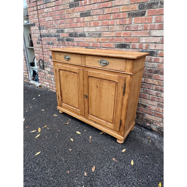 19th Century English Pine Cupboard For Sale - Image 11 of 12