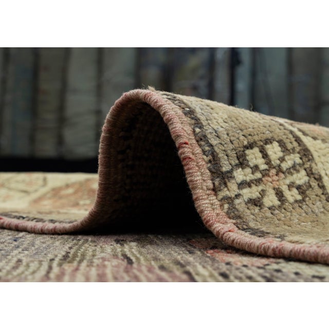 Textile Turkish Vintage Rug 4'4" x 8' #17805 For Sale - Image 7 of 8