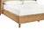 Worlds Away Matthew Izzo Home Dolly King Winged Headboard and Platform in Radio Weave Wrapped Rattan For Sale - Image 4 of 7