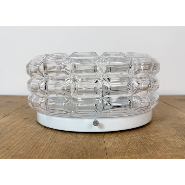 Vintage Glass Wall Light, 1970s For Sale - Image 6 of 17