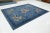 Chinese Blue Modern Chinese Style Handmade Wool Rug With Dragon Design For Sale - Image 3 of 11