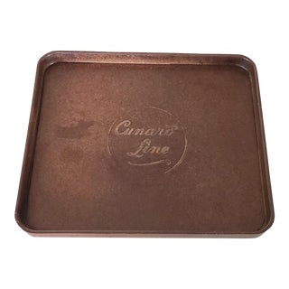 Antique Cunard Line Room Service Tray For Sale