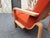 Orange Vintage Lounge Chair by Rud Thygesen & Johnny Sørensen for Magnus Olesen, 1970s For Sale - Image 8 of 11