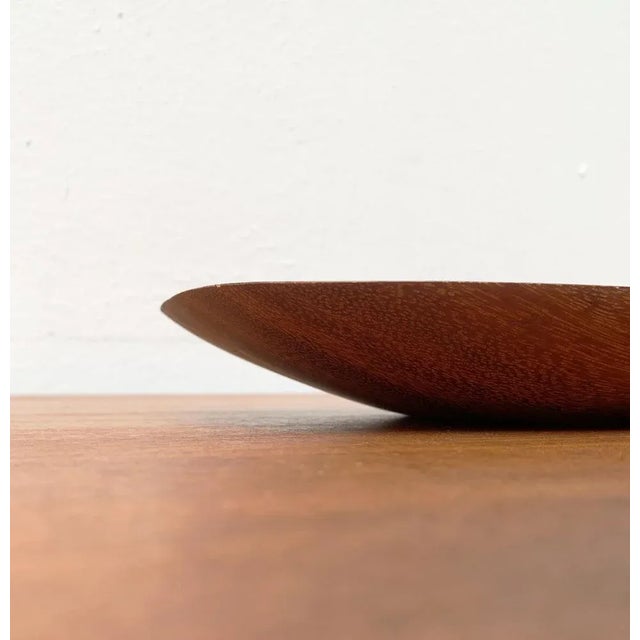 Mid-Century Danish Teak Bowl, 1960s For Sale - Image 9 of 11