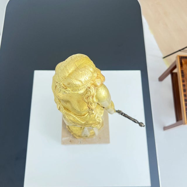 Art Nouveau Sculpture Judith in Gilt Bronze by E. Tell, Austria, 1910 For Sale - Image 18 of 18