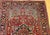 Antique Persian Heriz Serapi Rug, Hand-Knotted Wool, Geometric Pattern, Brick-Red & Blue, 5x7 For Sale - Image 11 of 18