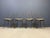 Hollywood Regency Mid-Century Modern Italian Brass Dining Chairs, 1950s, Set of 4 For Sale - Image 3 of 14