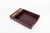 Red Leather Desk Tray with Double-G Hardware by Gucci, 1970s For Sale - Image 11 of 11