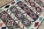 White 1960s Scandinavian Style Geometric Design Handmade Oushak Kilim Rug For Sale - Image 8 of 12